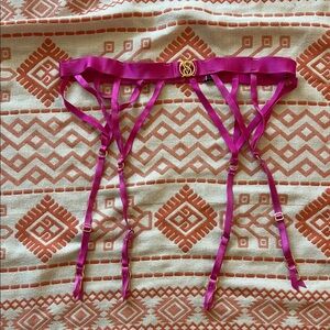 Victoria secret Pink Garter Belt